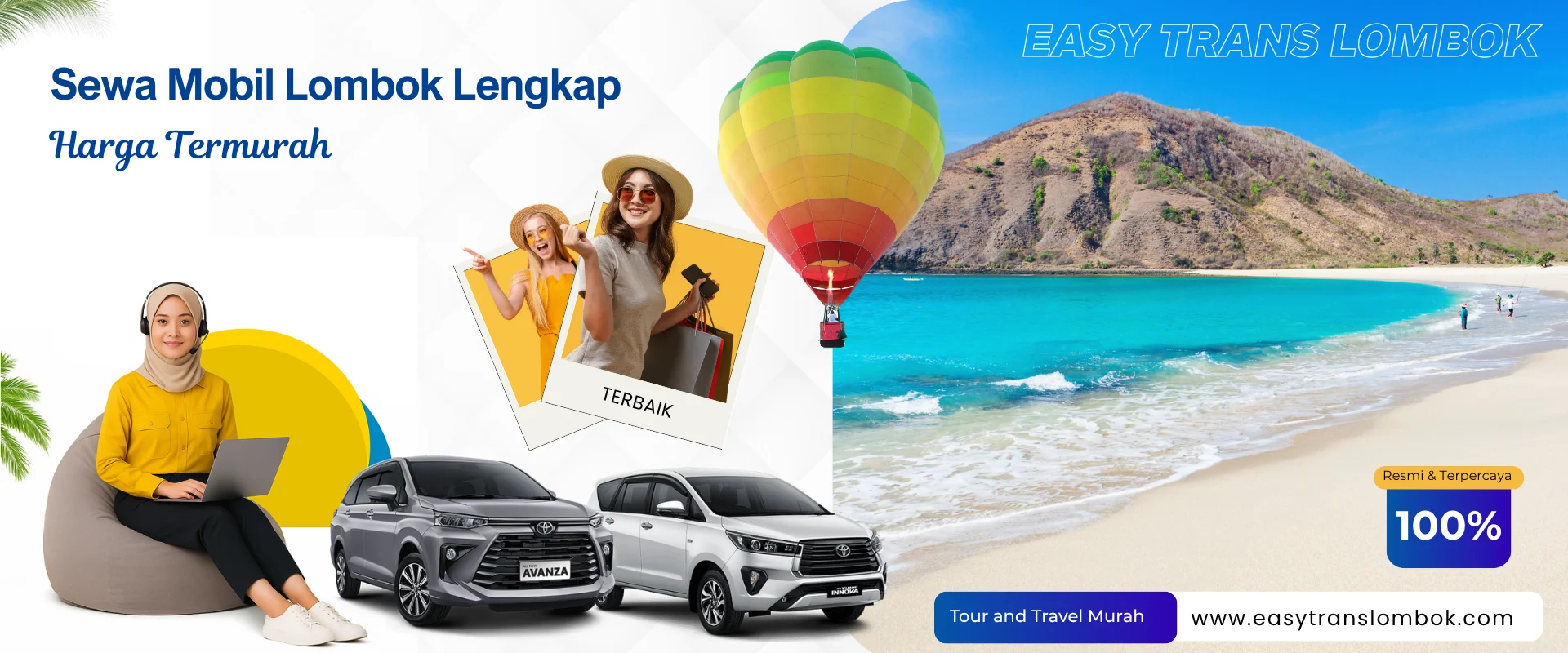 sewa mobil lombok EASY TRANS Lombok